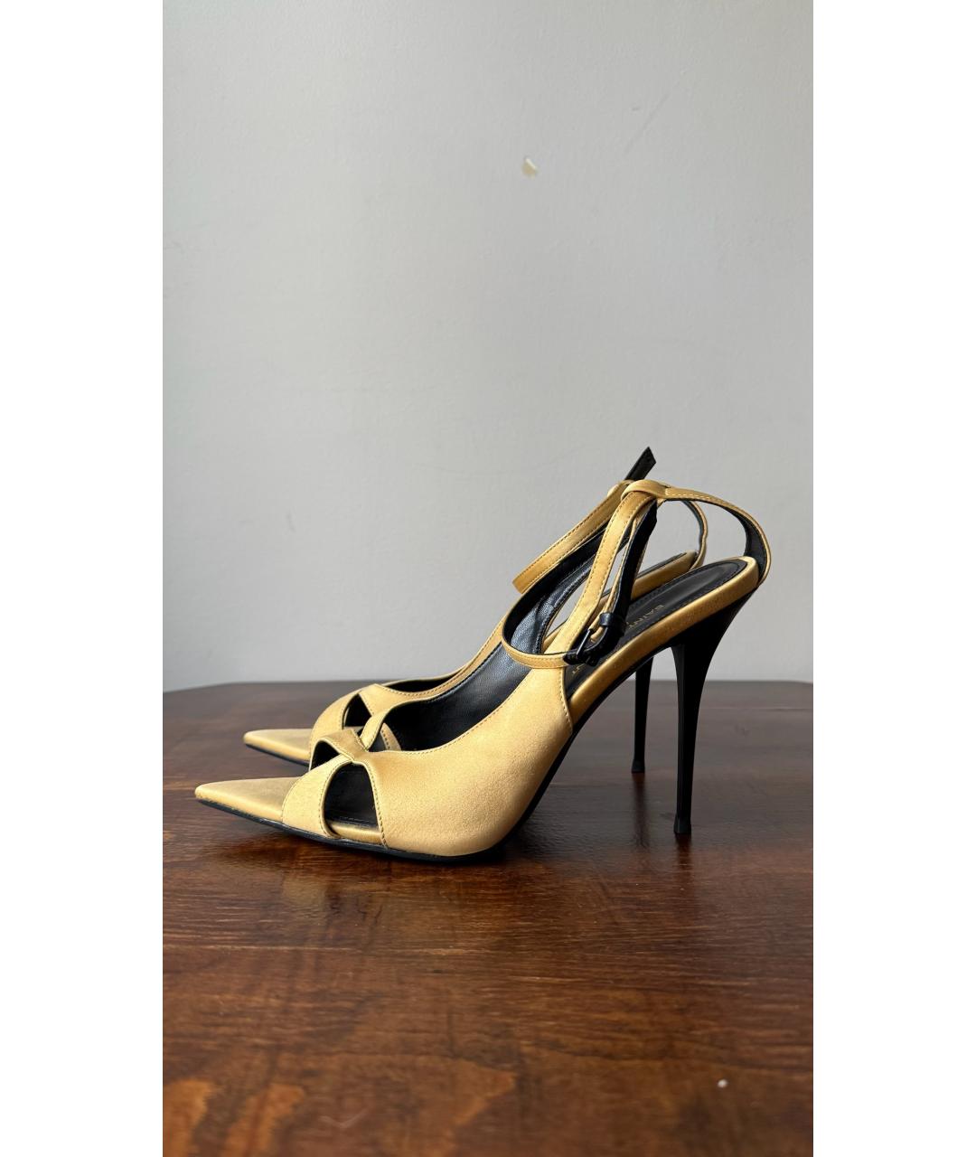 SAINT LAURENT Бежевые туфли, фото 7