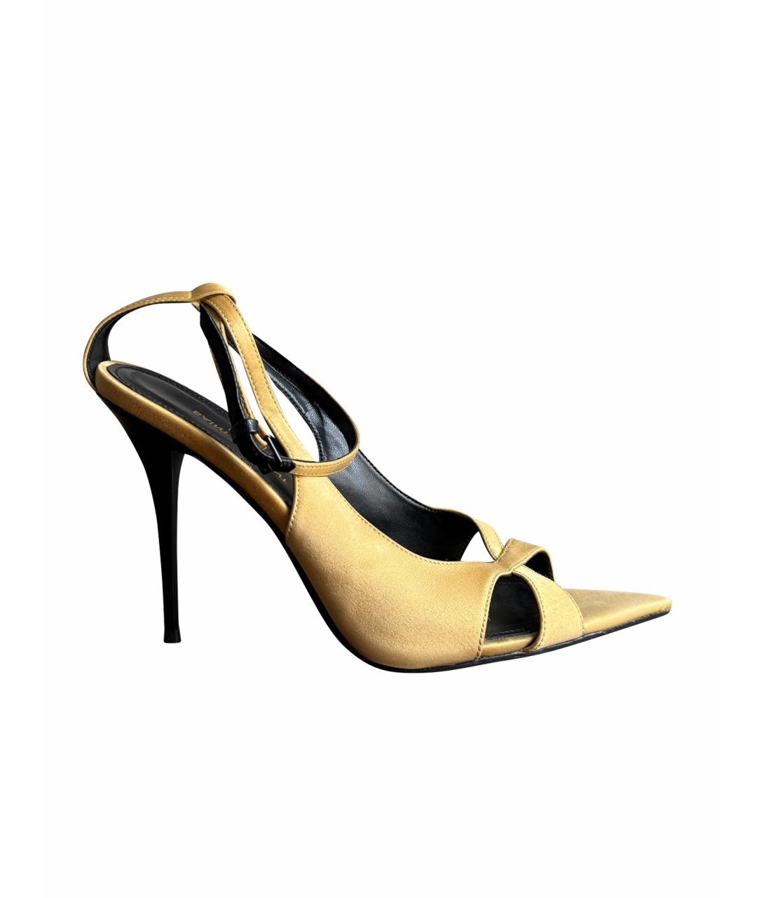 SAINT LAURENT Бежевые туфли, фото 1