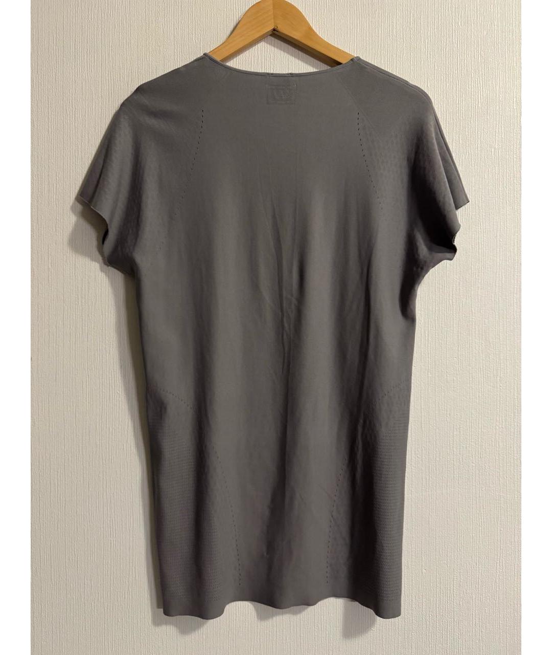 WOLFORD Антрацитовая полиамидовая футболка, фото 6