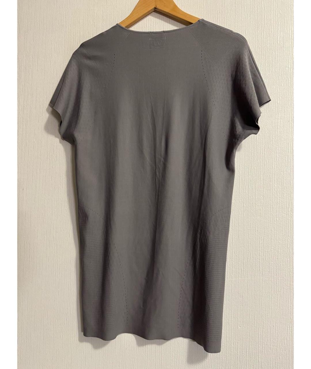 WOLFORD Антрацитовая полиамидовая футболка, фото 8