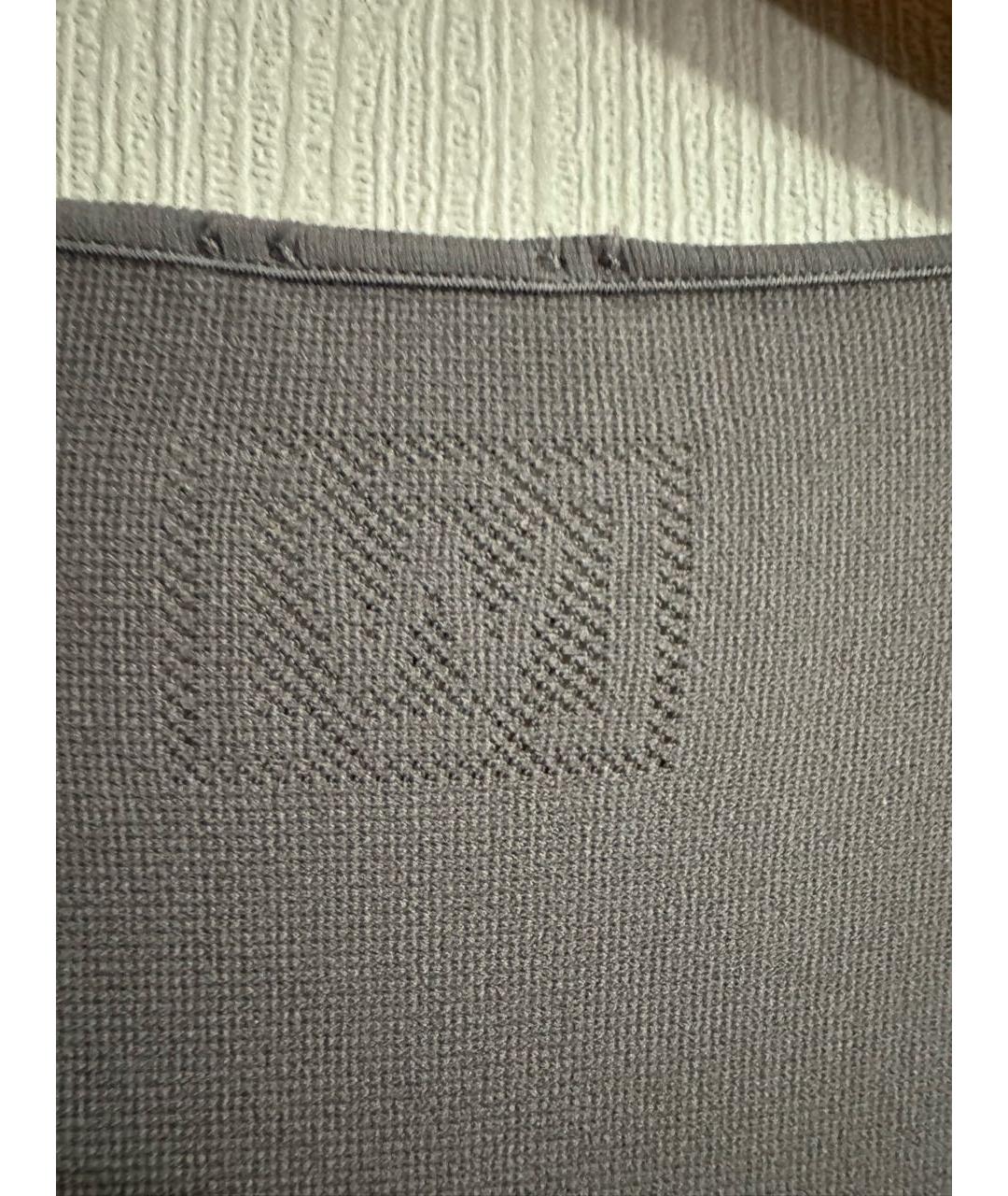 WOLFORD Антрацитовая полиамидовая футболка, фото 3