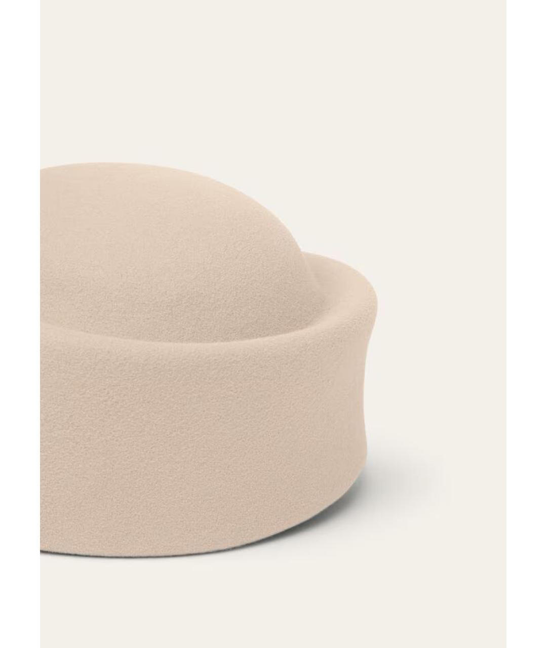 LORO PIANA Бежевая шапка, фото 4