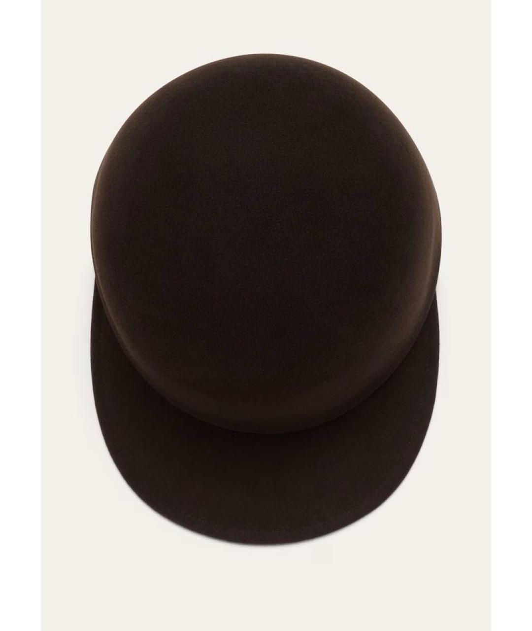 LORO PIANA Коричневая шапка, фото 3