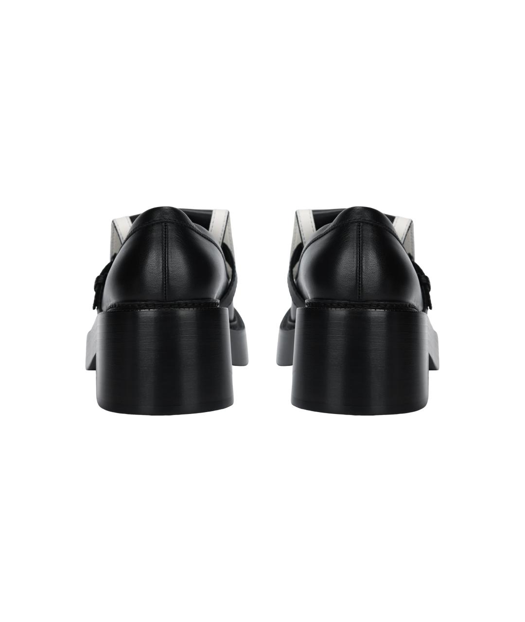 CHANEL Черные кожаные лоферы, фото 4