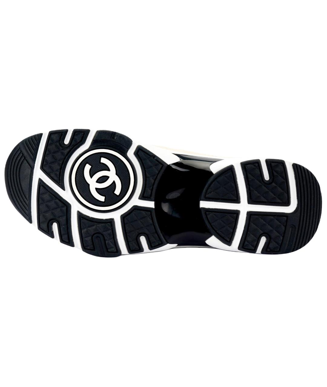 CHANEL Бежевые кроссовки, фото 5