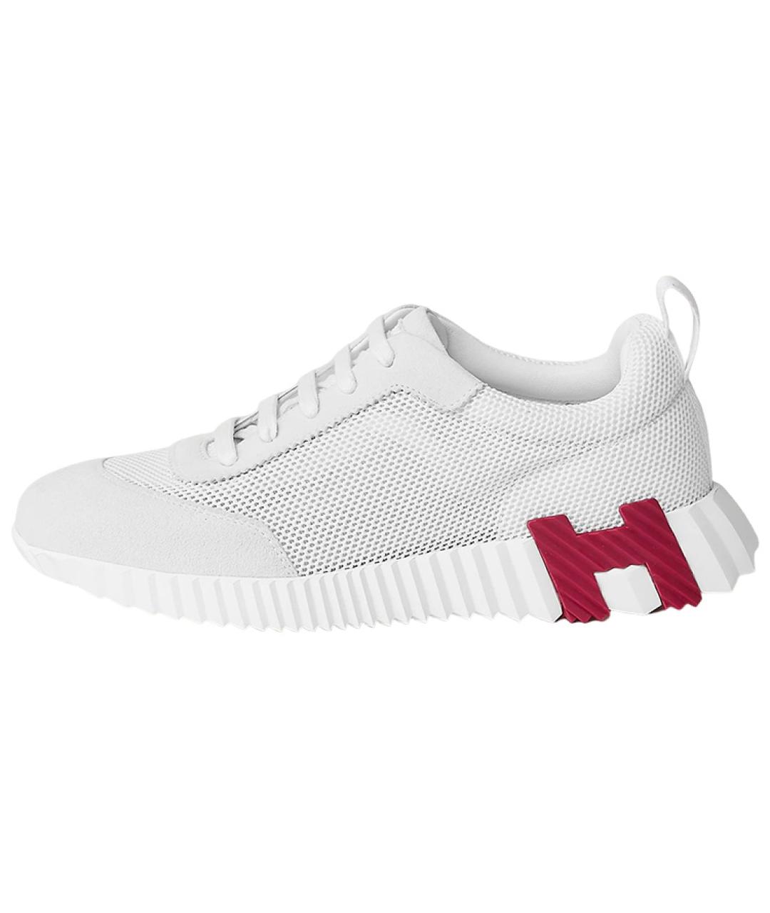 HERMES Белые кроссовки, фото 2