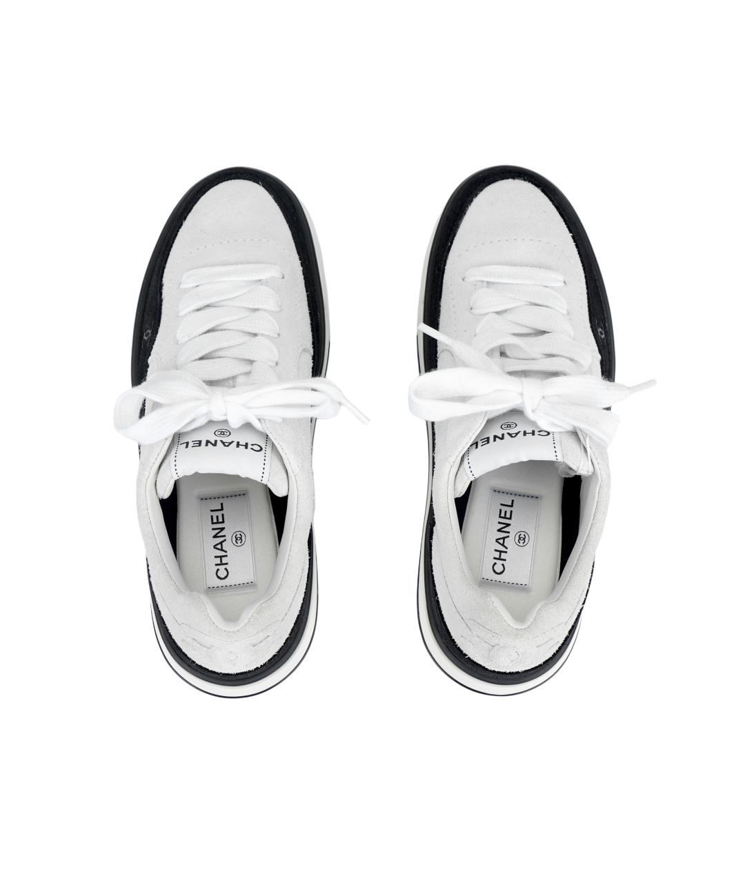 CHANEL Серые кроссовки, фото 3