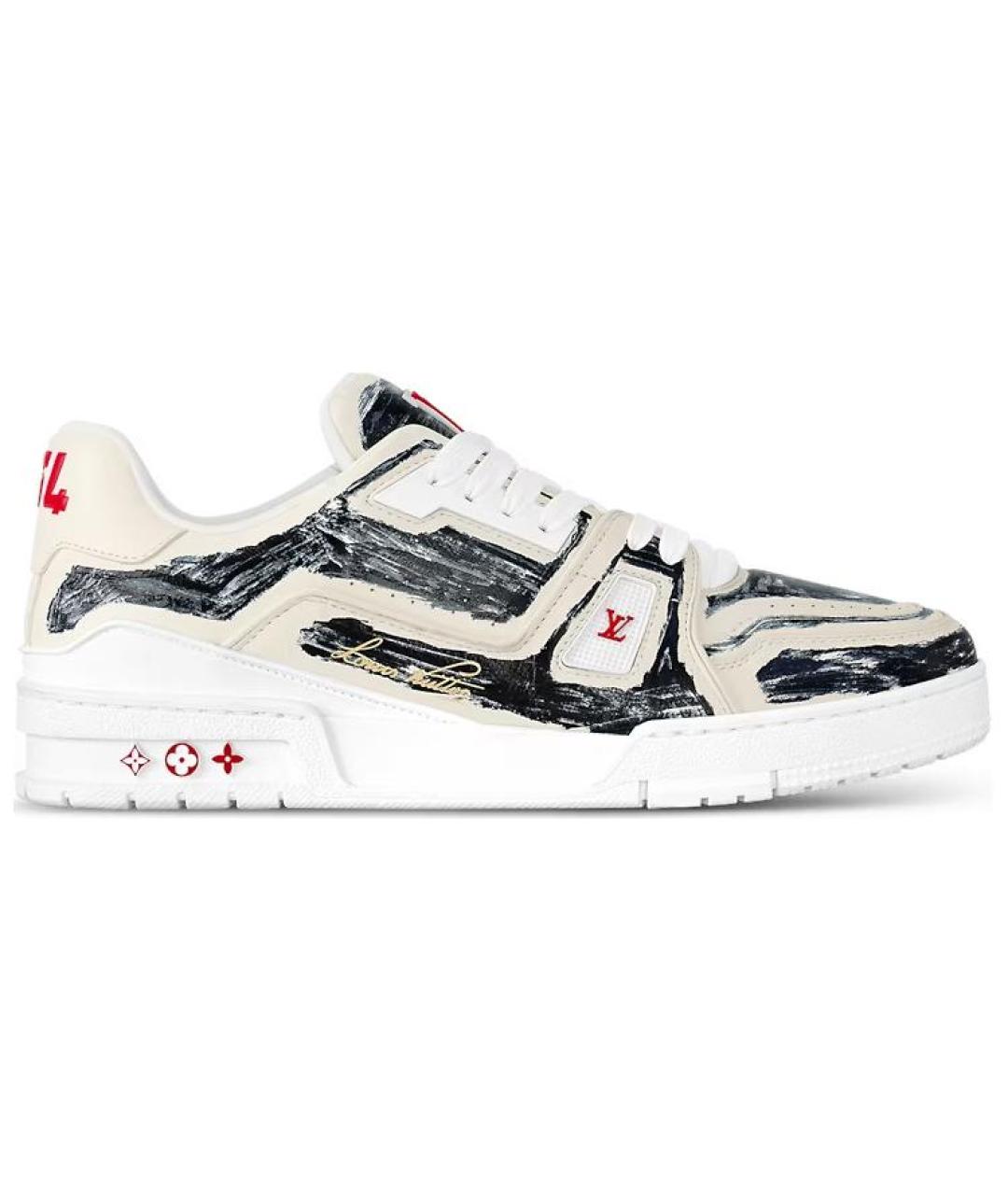 LOUIS VUITTON Белые кроссовки, фото 1