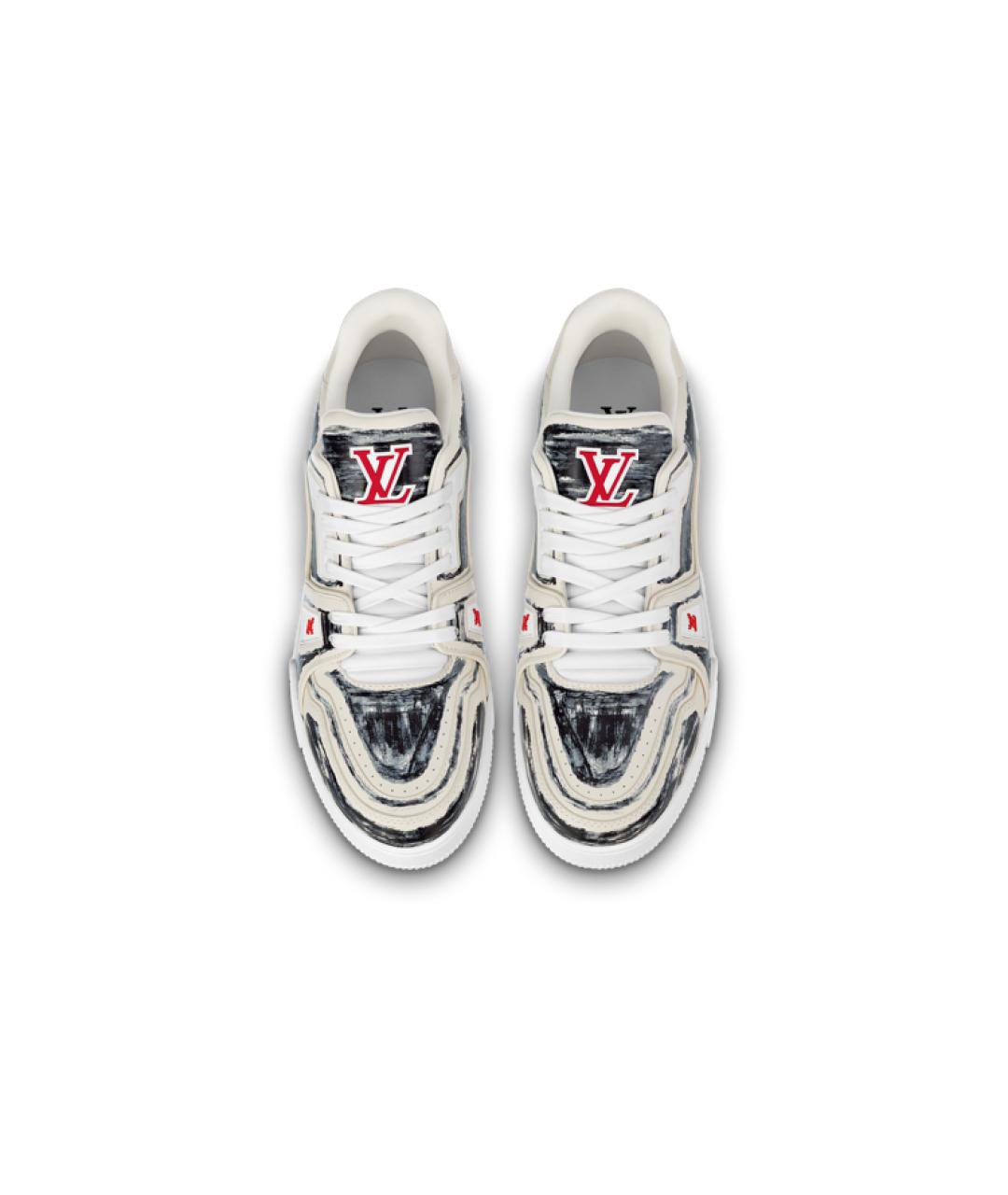 LOUIS VUITTON Белые кроссовки, фото 4