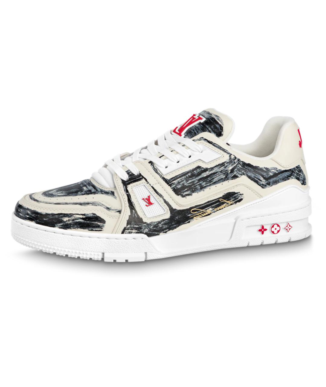 LOUIS VUITTON Белые кроссовки, фото 2