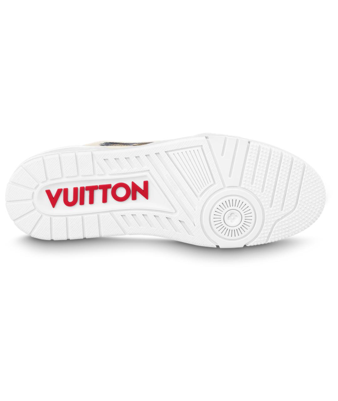 LOUIS VUITTON Белые кроссовки, фото 5