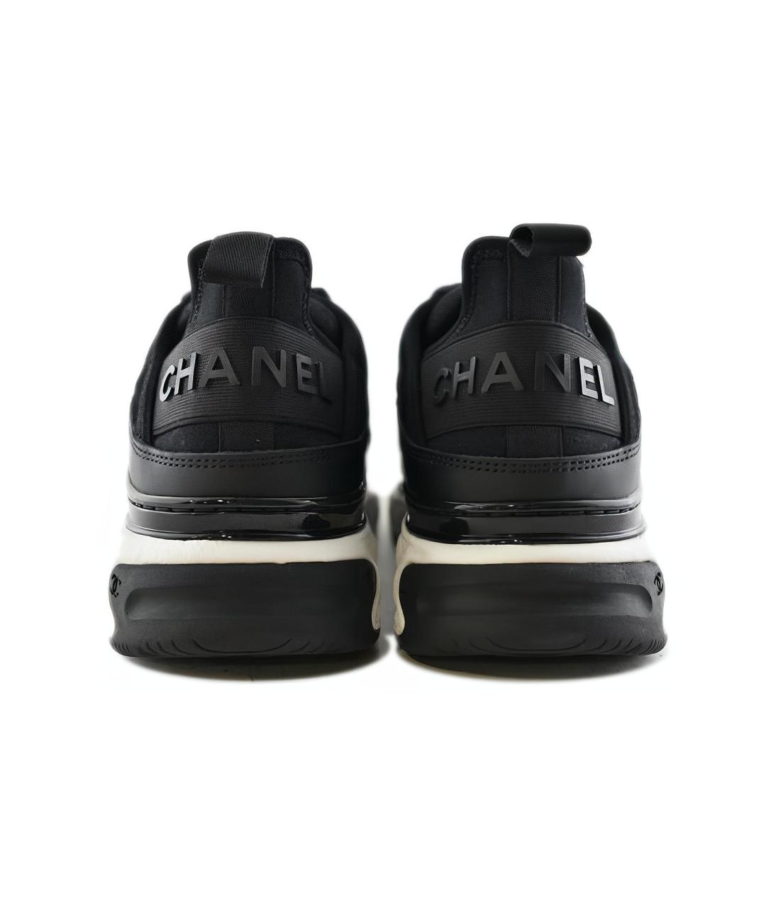CHANEL Черные кроссовки, фото 5