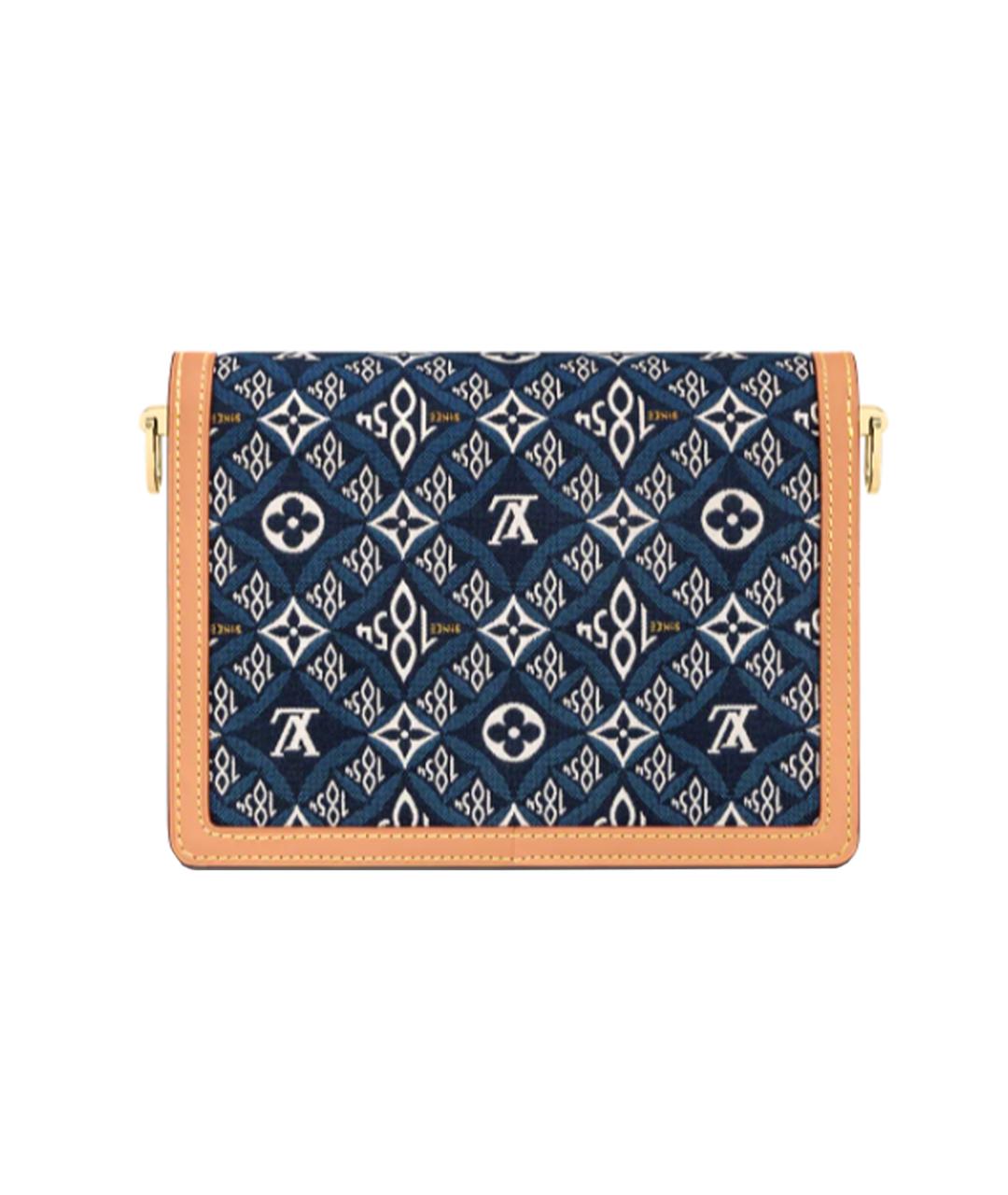 LOUIS VUITTON Синяя сумка через плечо, фото 3