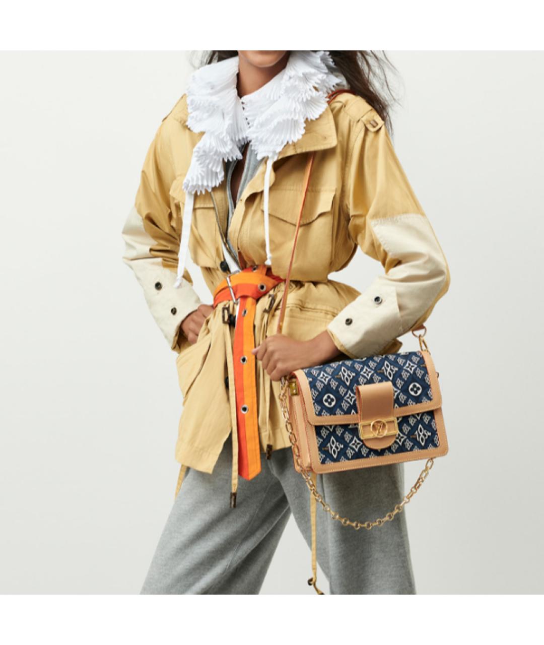 LOUIS VUITTON Синяя сумка через плечо, фото 6