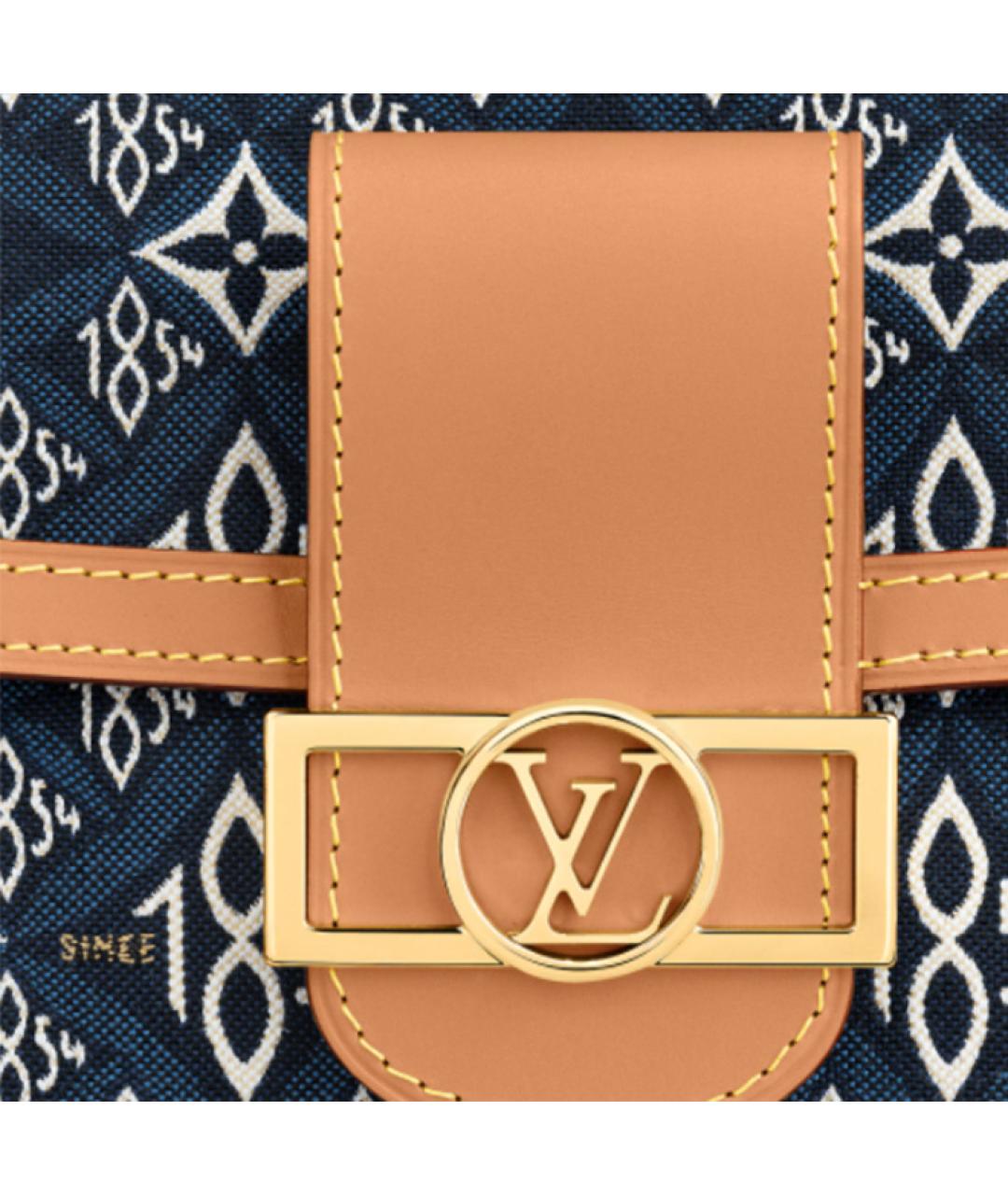 LOUIS VUITTON Синяя сумка через плечо, фото 5