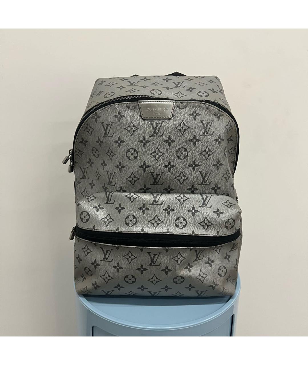 LOUIS VUITTON Серебрянный рюкзак, фото 2