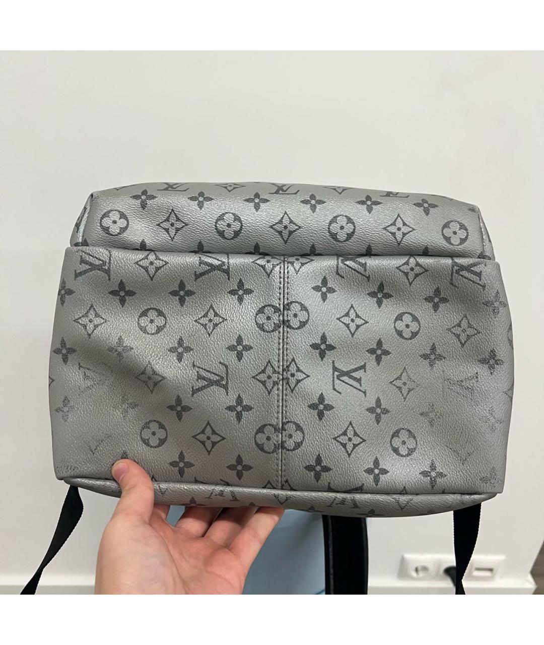 LOUIS VUITTON Серебрянный рюкзак, фото 6
