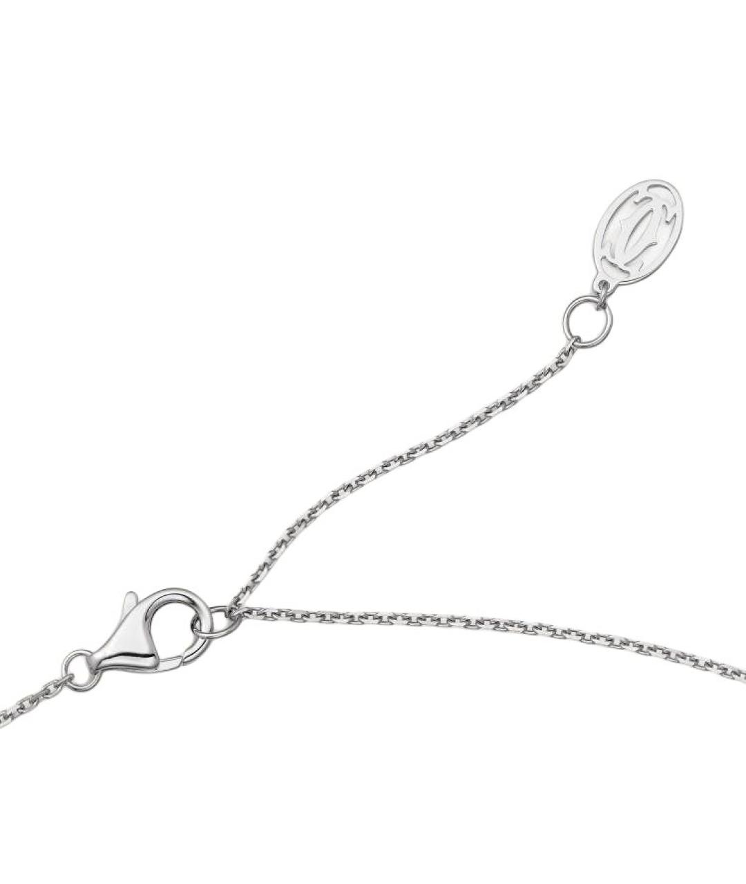 CARTIER Серебряное колье из белого золота, фото 5