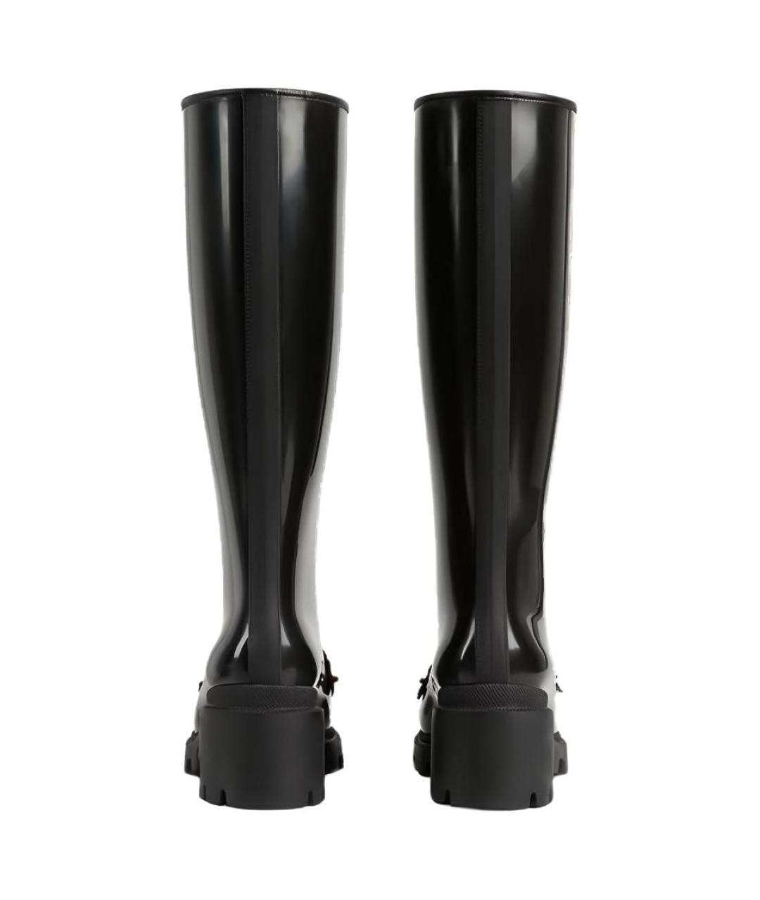 GUCCI Черные сапоги, фото 5