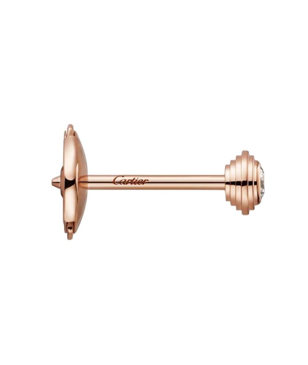 CARTIER Серьги из розового золота, фото 2