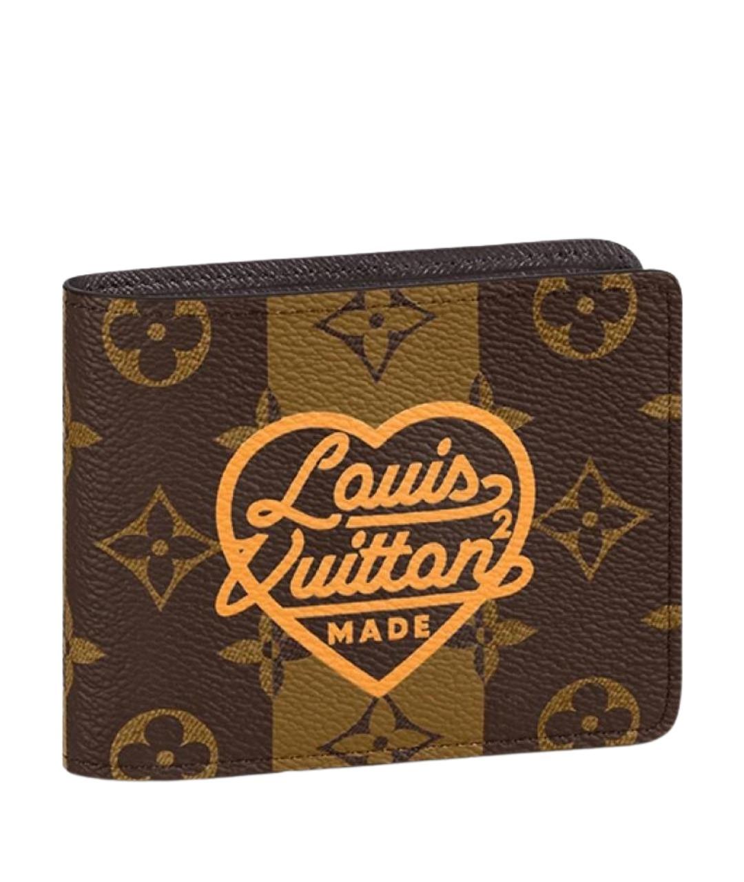 LOUIS VUITTON Коричневый кардхолдер, фото 1