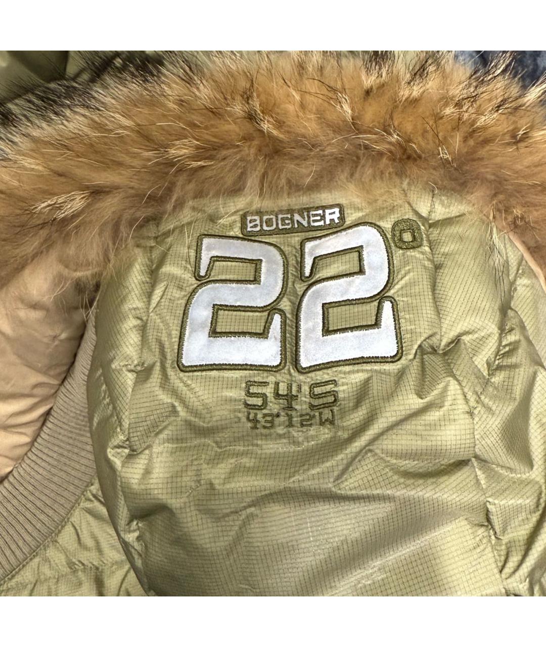 BOGNER Хаки пуховик, фото 6