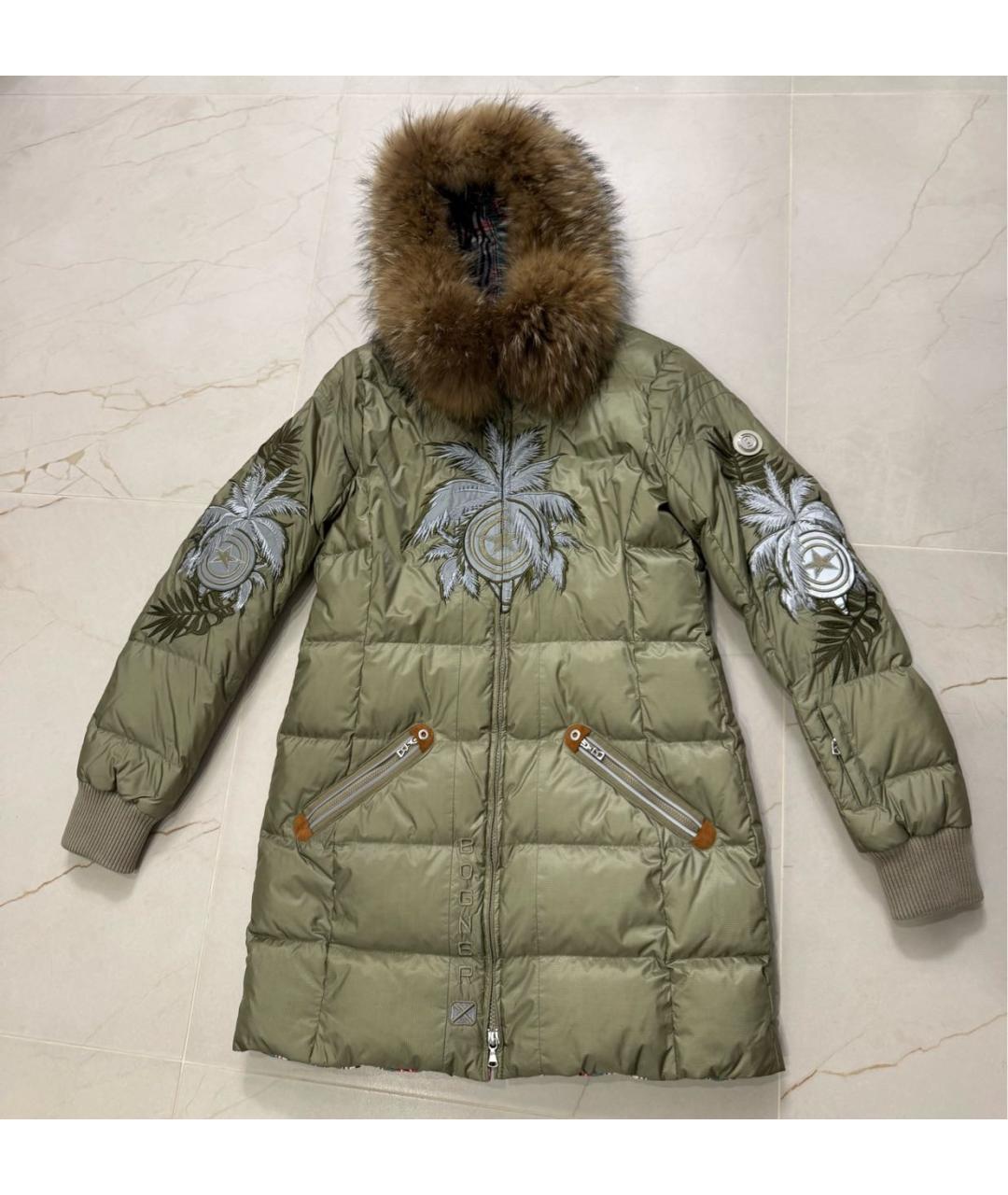 BOGNER Хаки пуховик, фото 9
