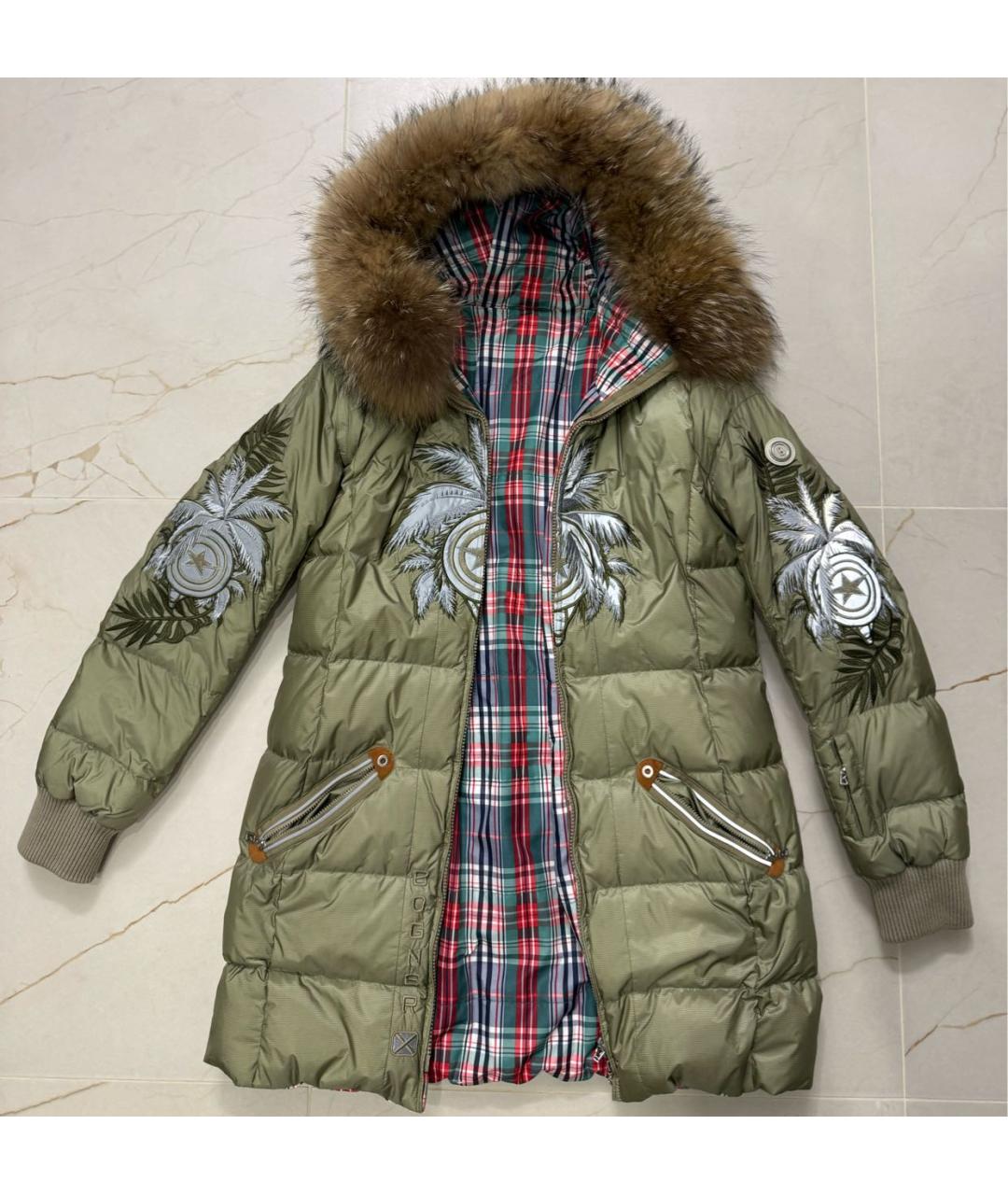 BOGNER Хаки пуховик, фото 5