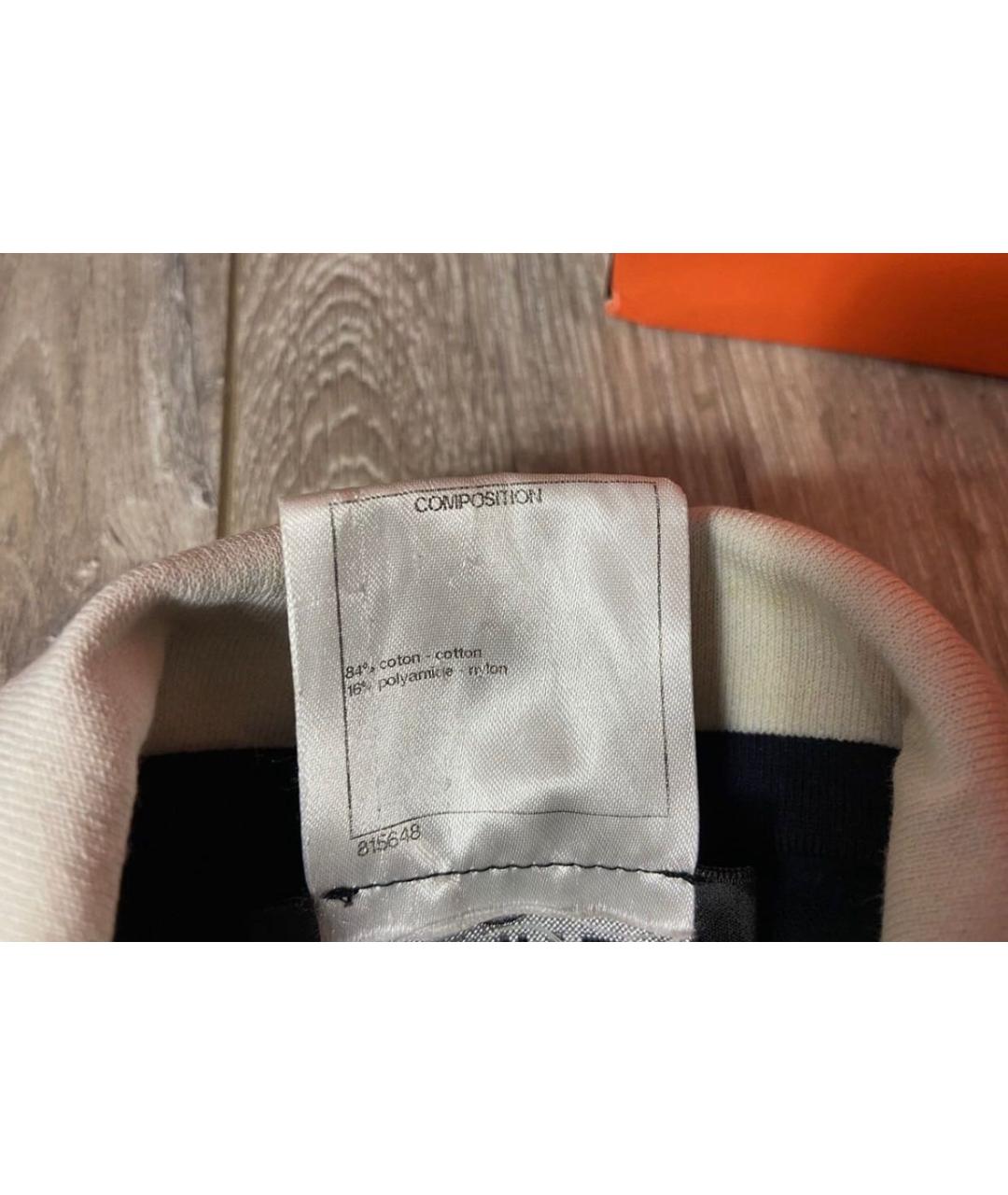 CHANEL Темно-синее хлопковое повседневное платье, фото 7