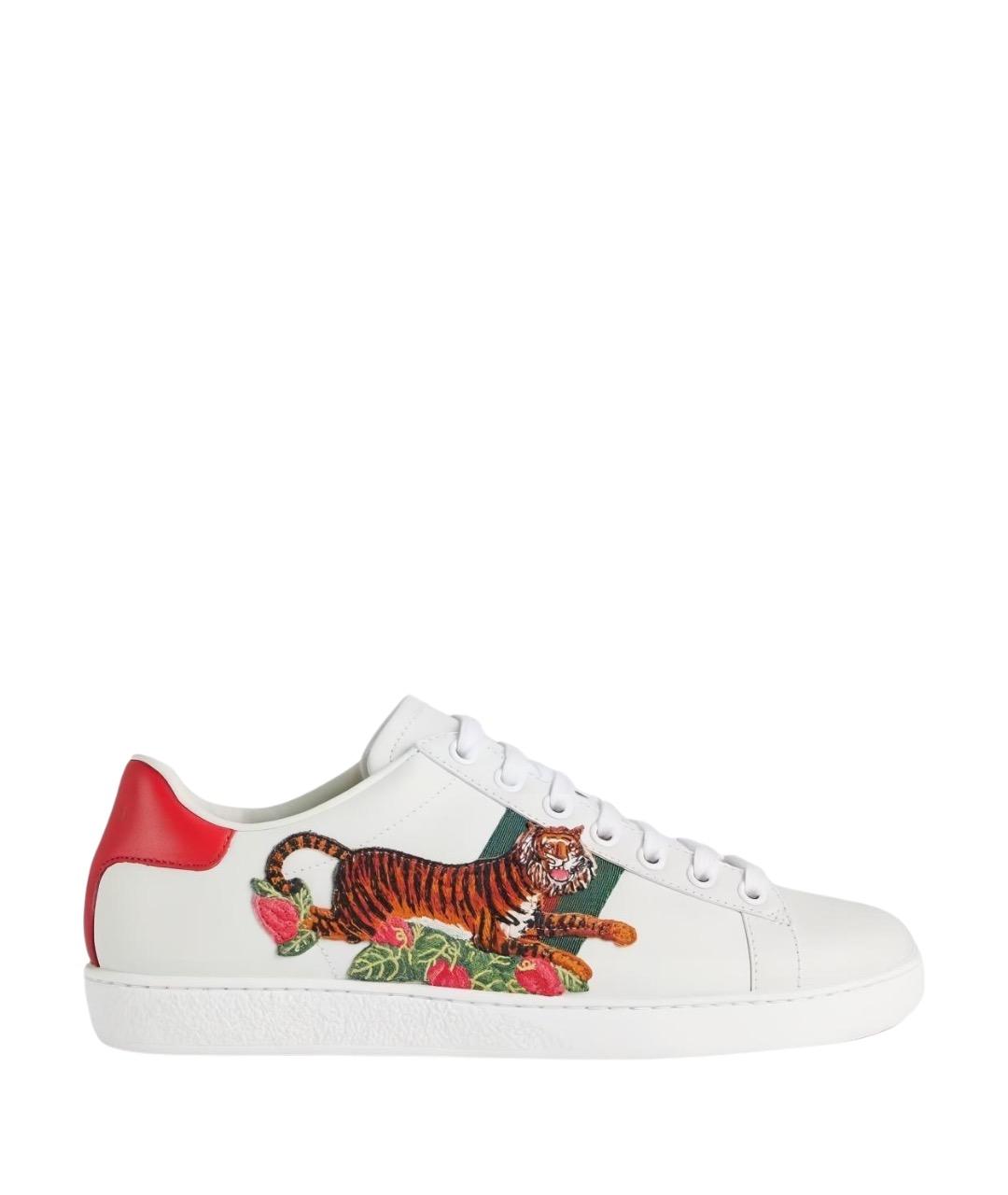 GUCCI Мульти кожаные кеды, фото 1