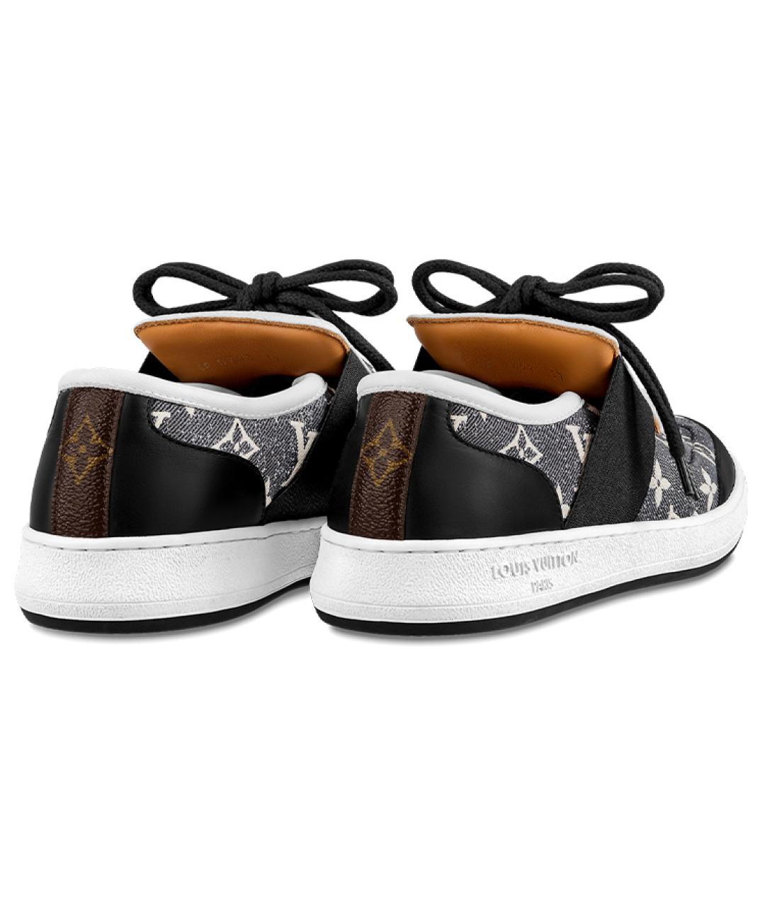 LOUIS VUITTON Серые кроссовки, фото 4