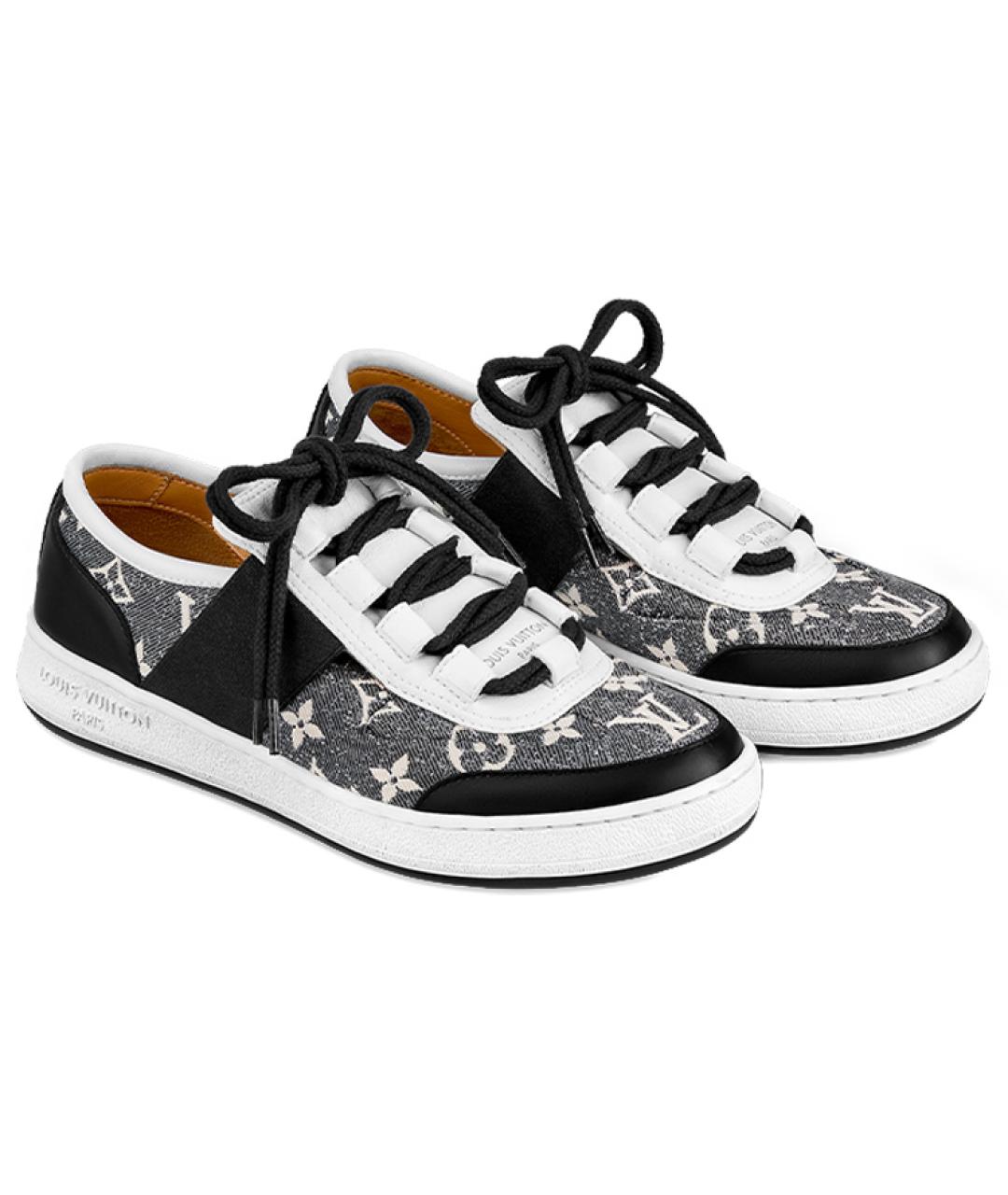 LOUIS VUITTON Серые кроссовки, фото 2