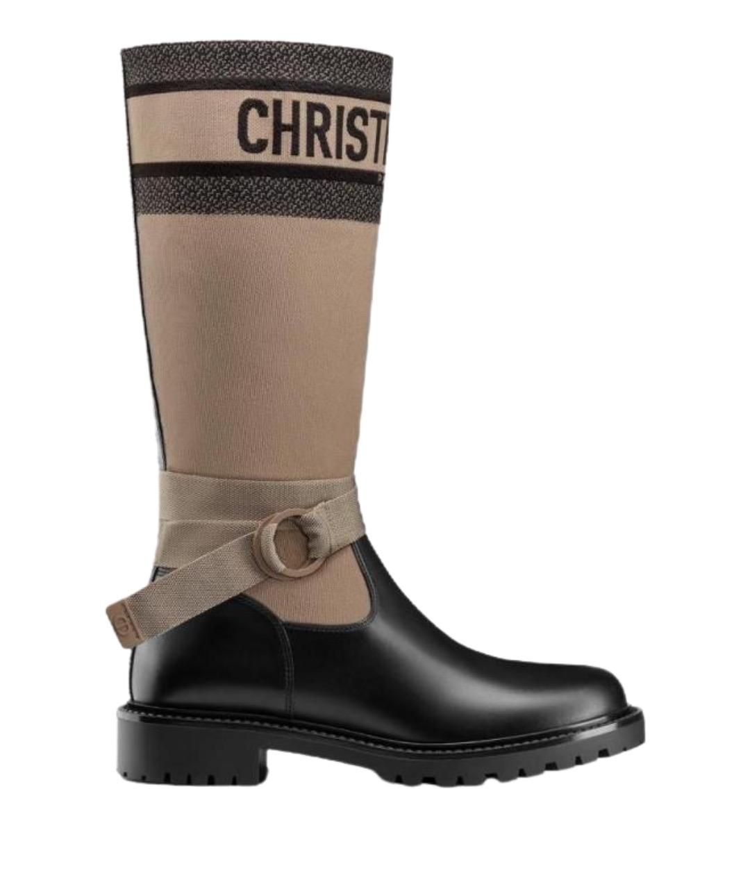 CHRISTIAN DIOR Мульти сапоги, фото 1