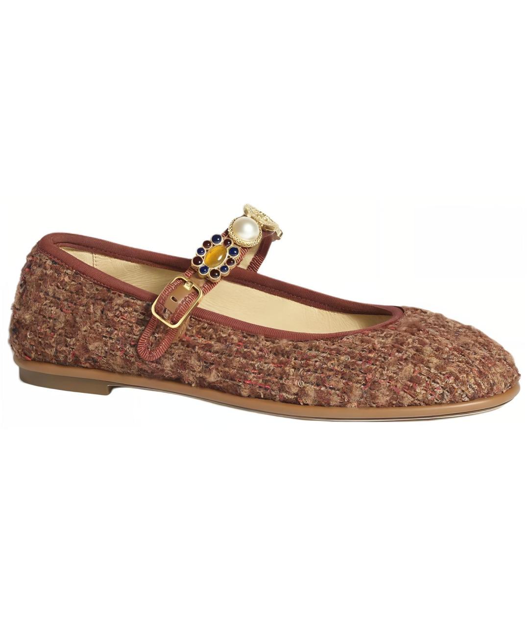 CHANEL Красные туфли, фото 1