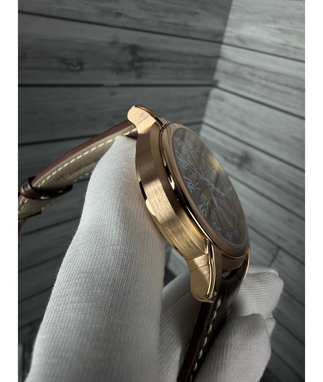 Audemars Piguet Коричневые часы из розового золота, фото 6