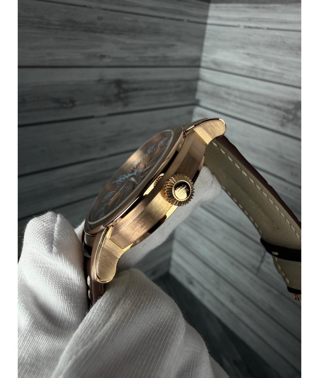 Audemars Piguet Коричневые часы из розового золота, фото 5
