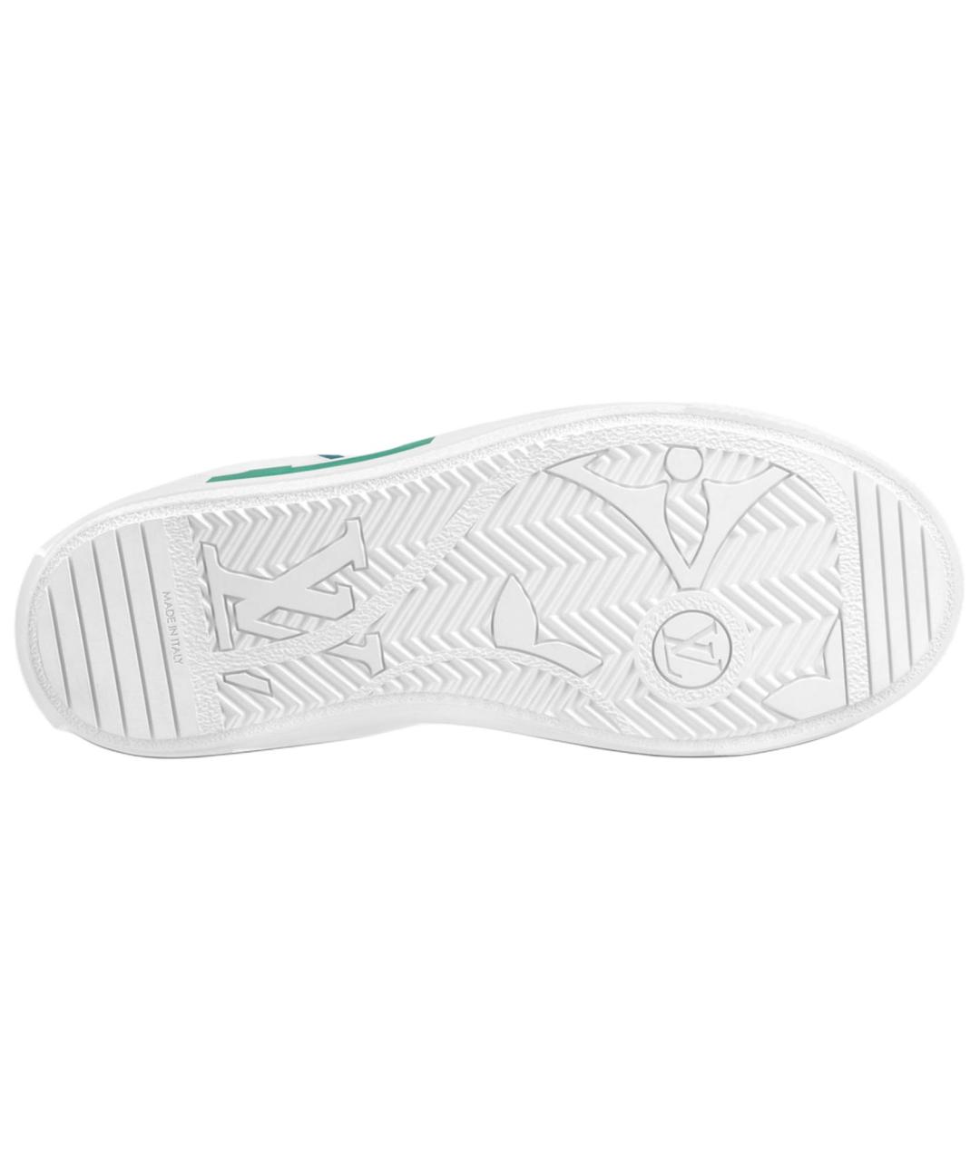 LOUIS VUITTON Белые кроссовки, фото 6