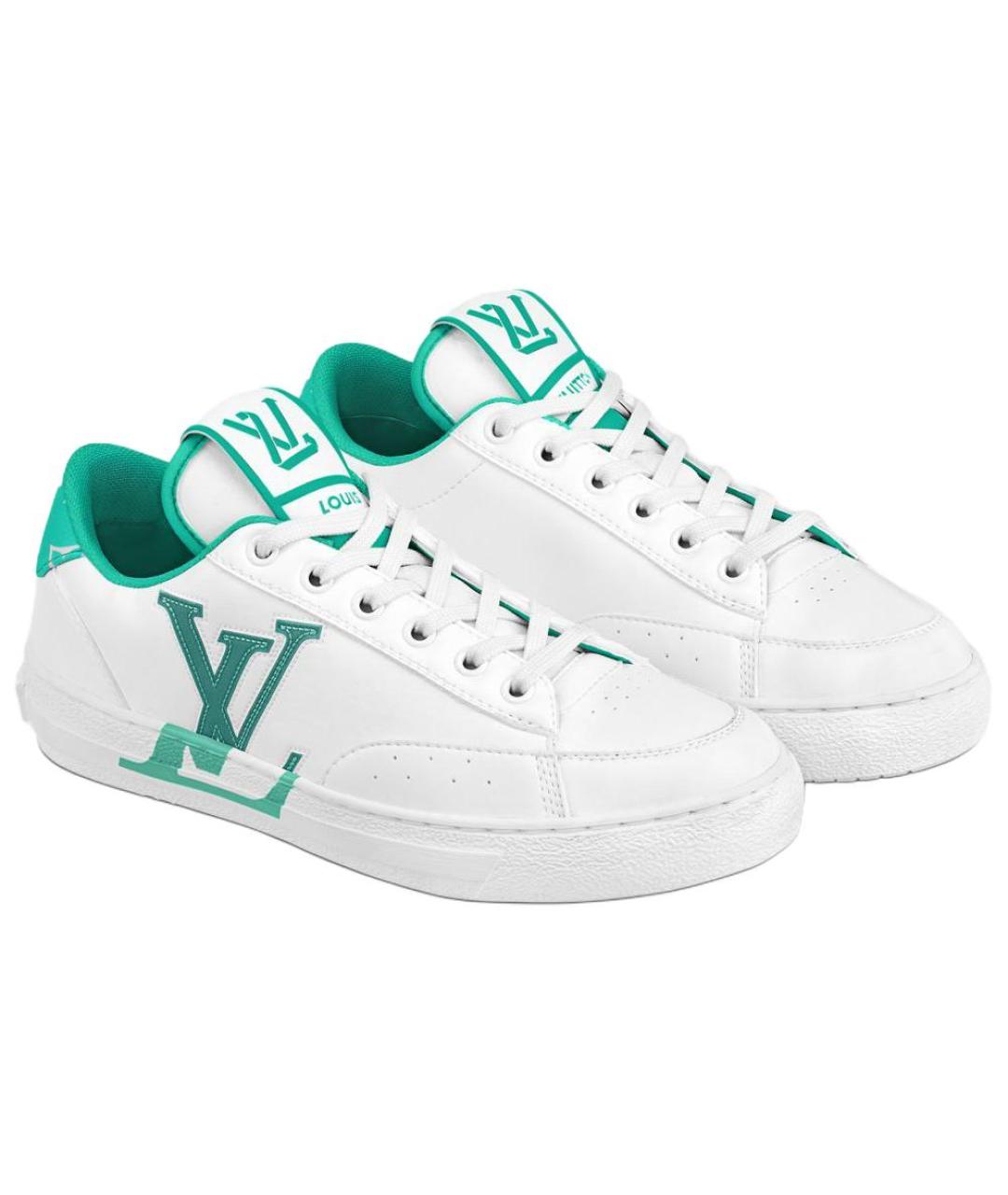 LOUIS VUITTON Белые кроссовки, фото 3