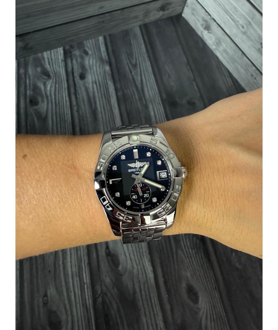 BREITLING Черные часы, фото 2