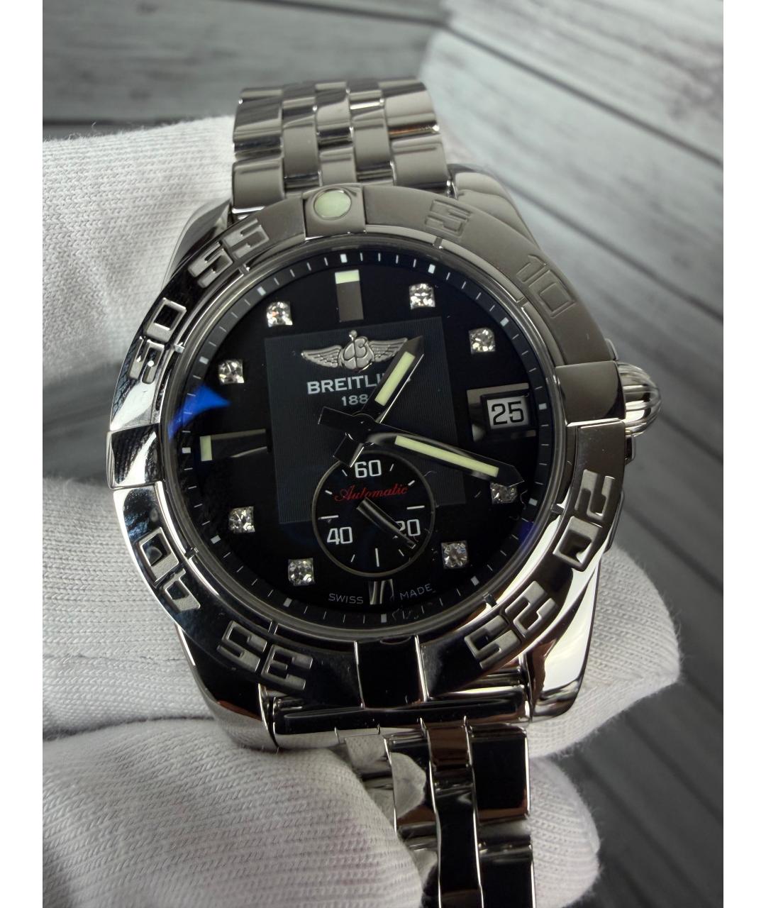 BREITLING Черные часы, фото 4