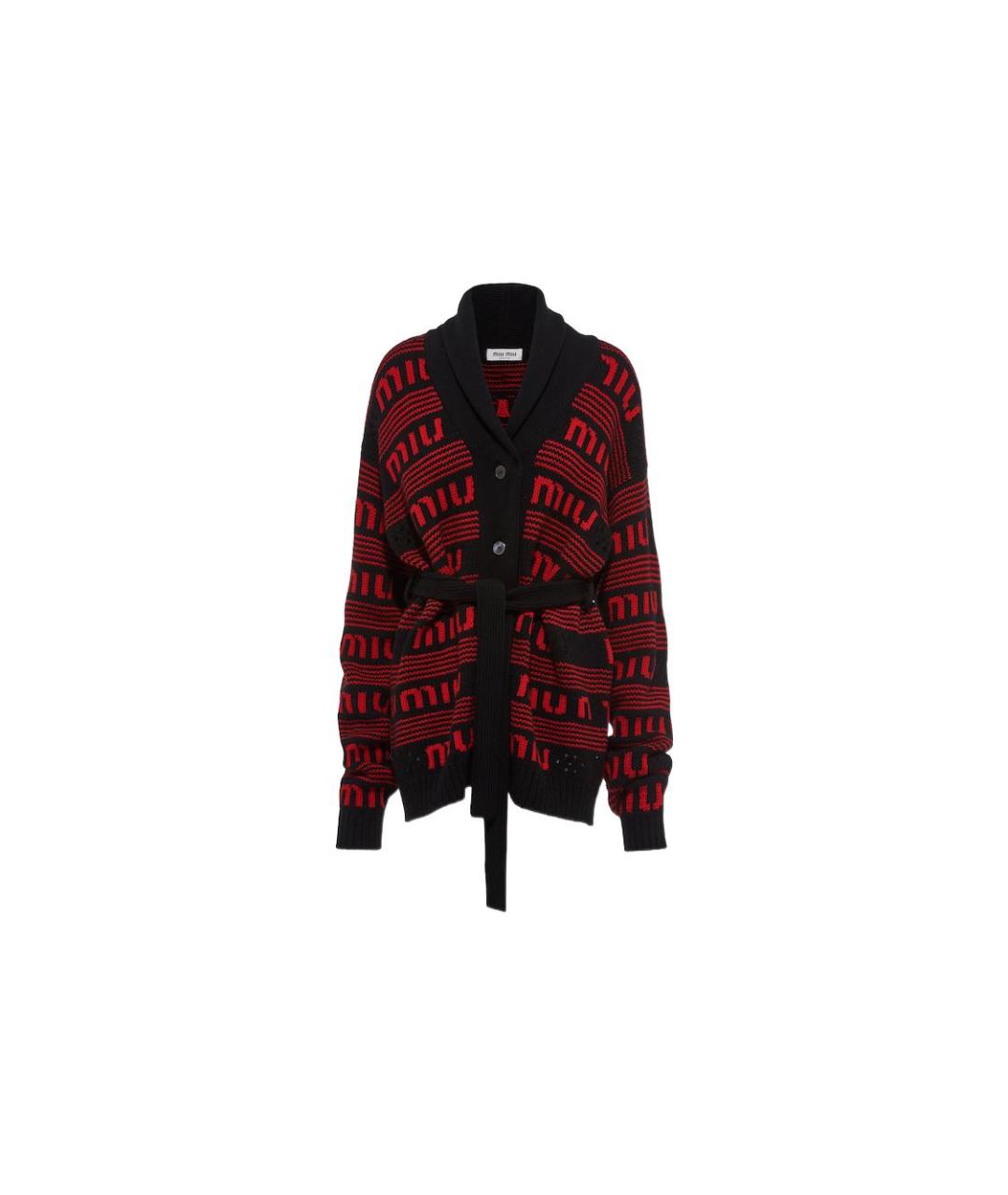 MIU MIU Красный джемпер / свитер, фото 5