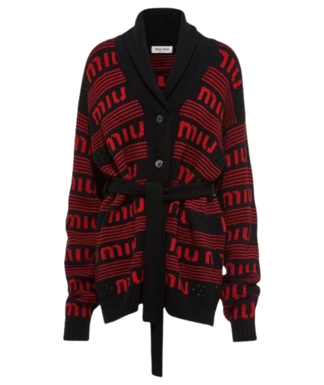 MIU MIU Красный джемпер / свитер, фото 1