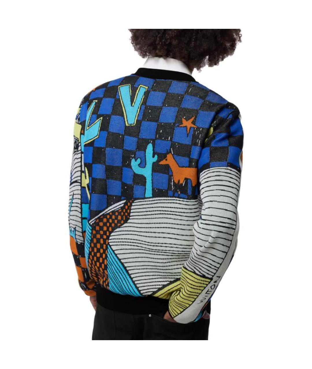 LOUIS VUITTON Мульти джемпер / свитер, фото 7