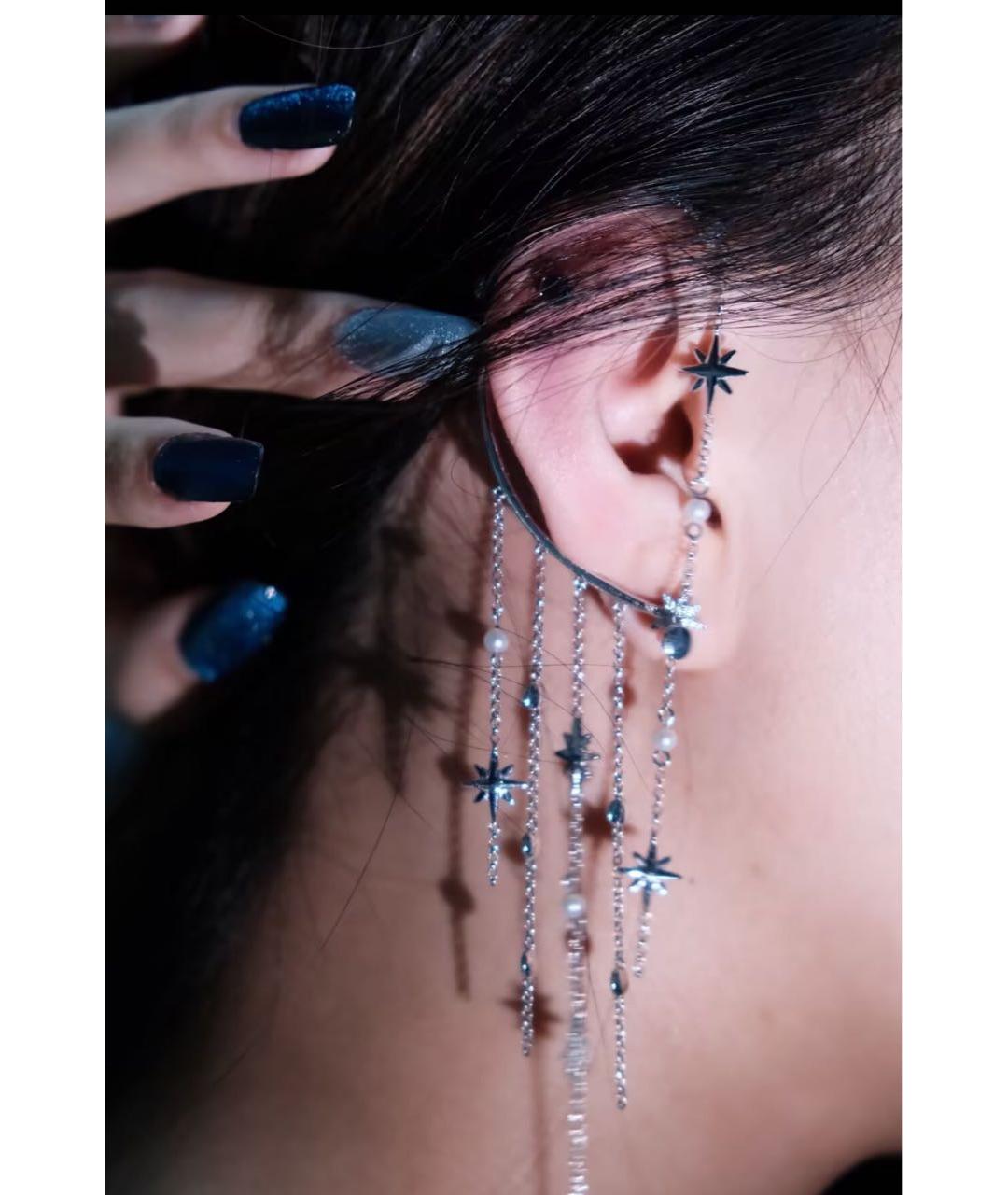 APM Monaco Серебряные серебряные клипсы, фото 5