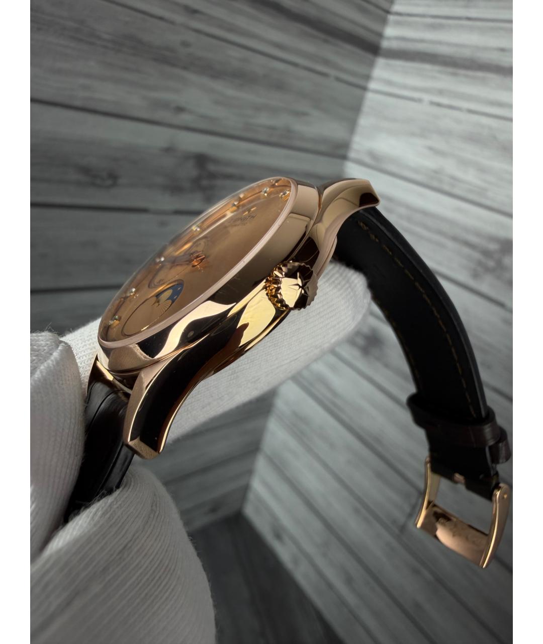 ZENITH Золотые часы из розового золота, фото 6