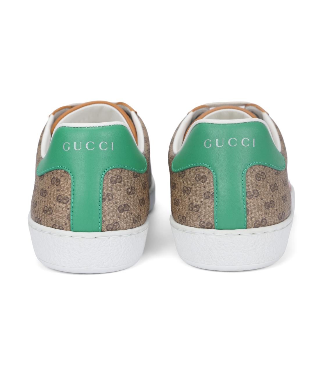 GUCCI Мульти низкие кроссовки / кеды, фото 4