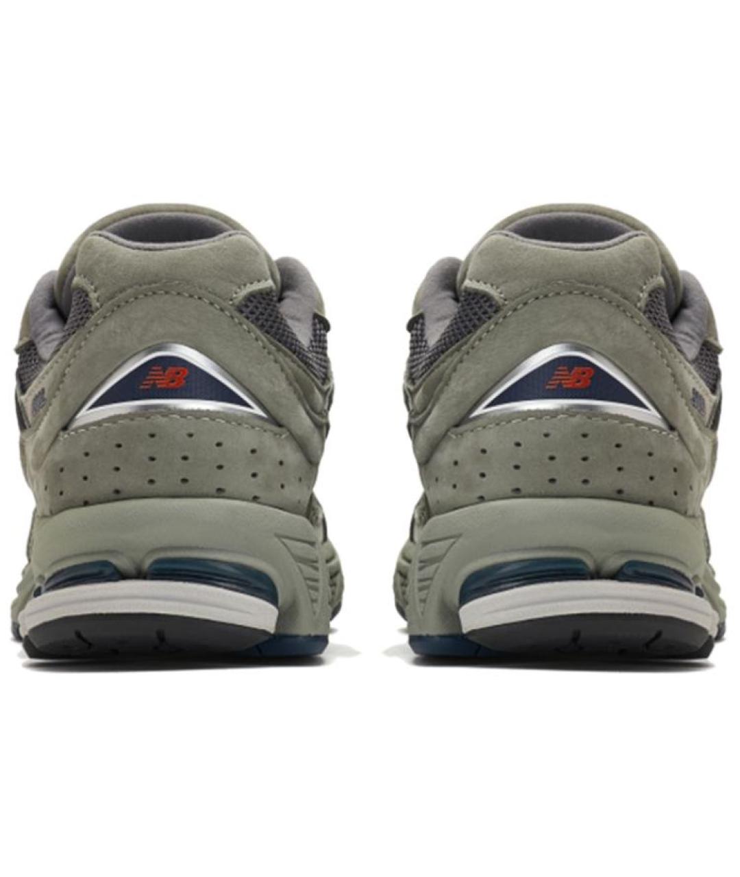 NEW BALANCE Серые замшевые кроссовки, фото 4