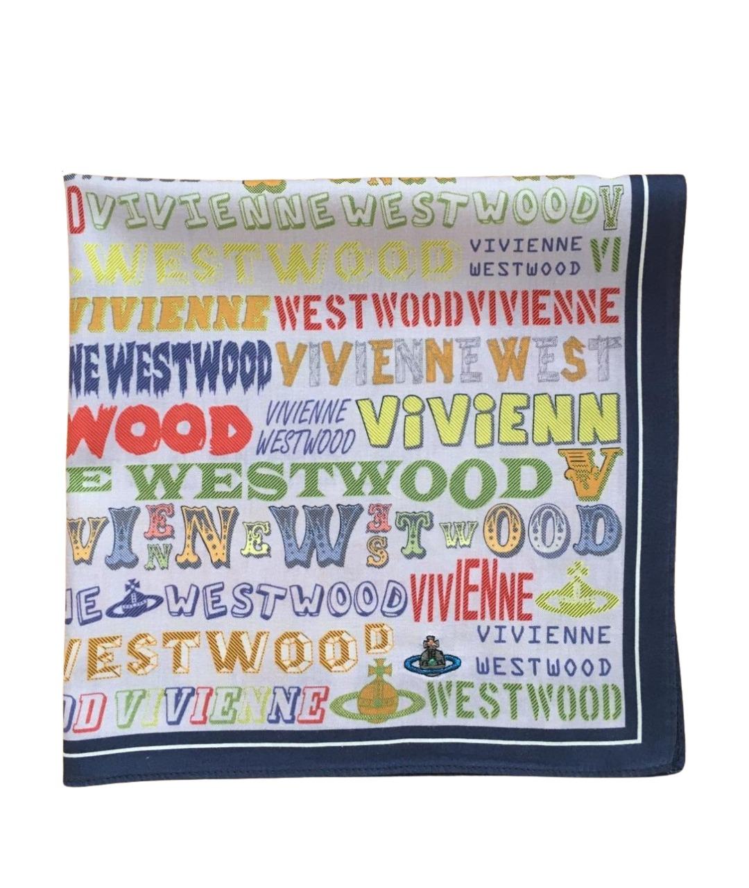 VIVIENNE WESTWOOD Мульти хлопковый платок, фото 1