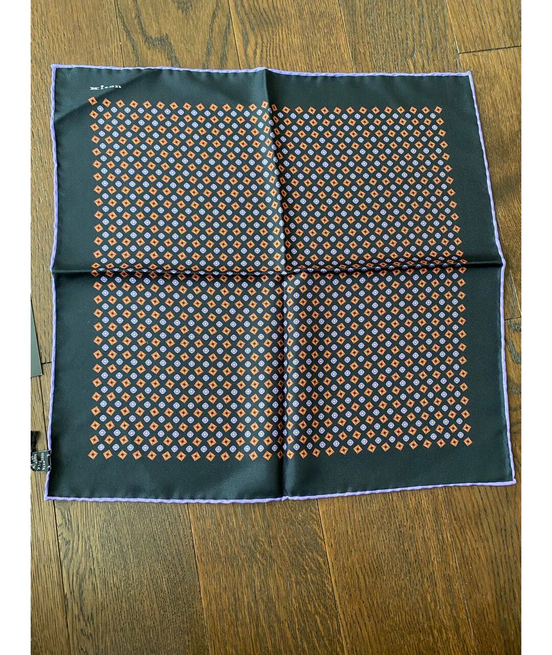 KITON Мульти шелковый платок, фото 5