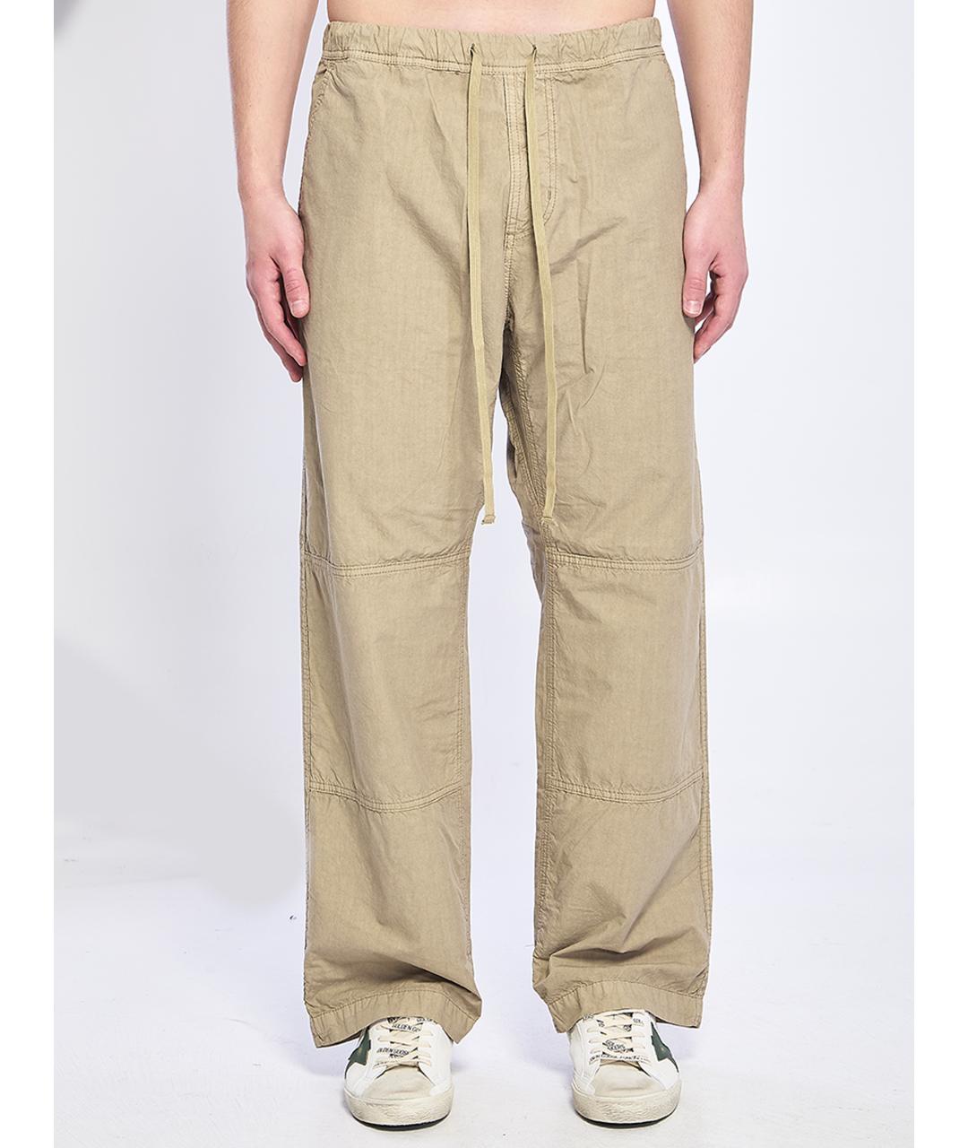 HAIKURE Бежевые хлопковые повседневные брюки, фото 5